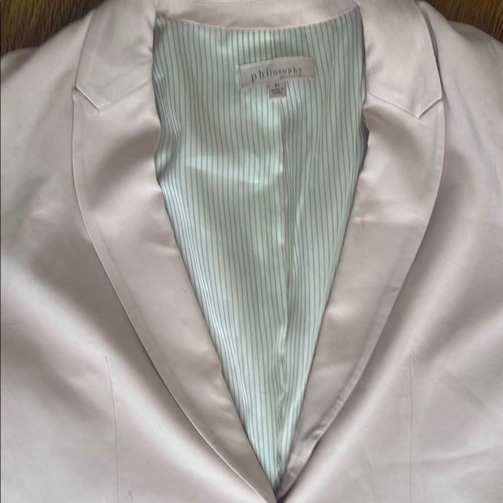 Philosophy Pink Tailored Blazer for Formal Occasions - Picture 5 of 7